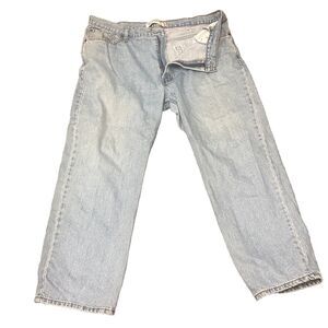 Levis 550 Jeans‎ Mens Size 42x30 Blue Relaxed Fit Wide Leg Denim Baggy Y2K